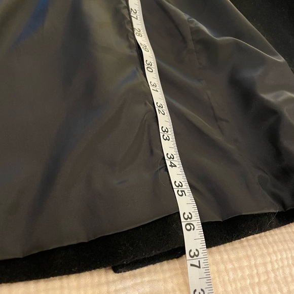 Long Line Wool Pea Coat - Picture 9 of 10